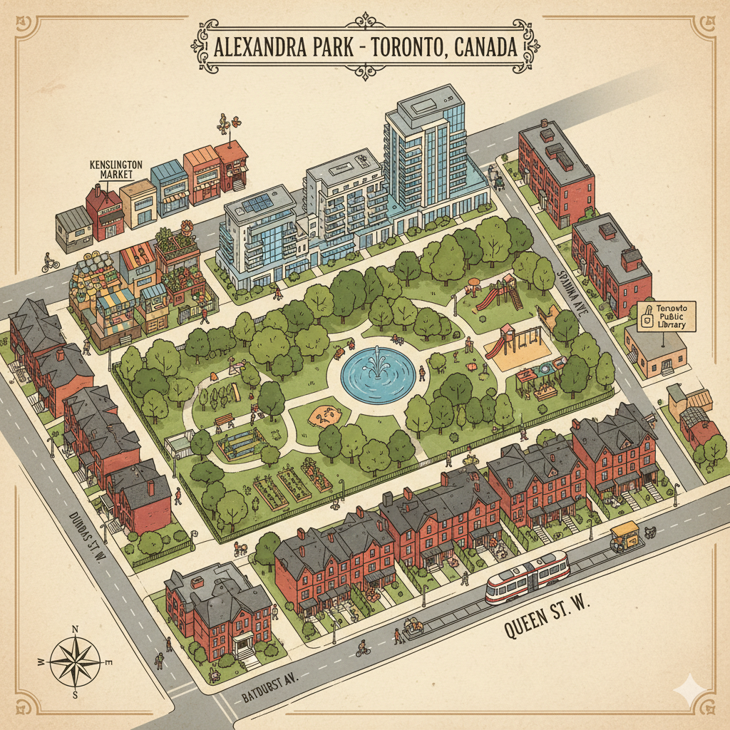 Alexandra Park DownTown Toronto 